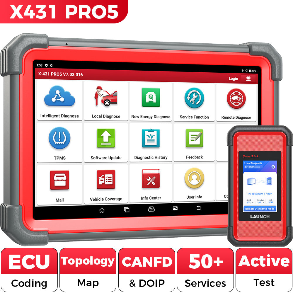 Launch X431 Pro5 ECU Programmer Diagnostic Scanner Secondary image