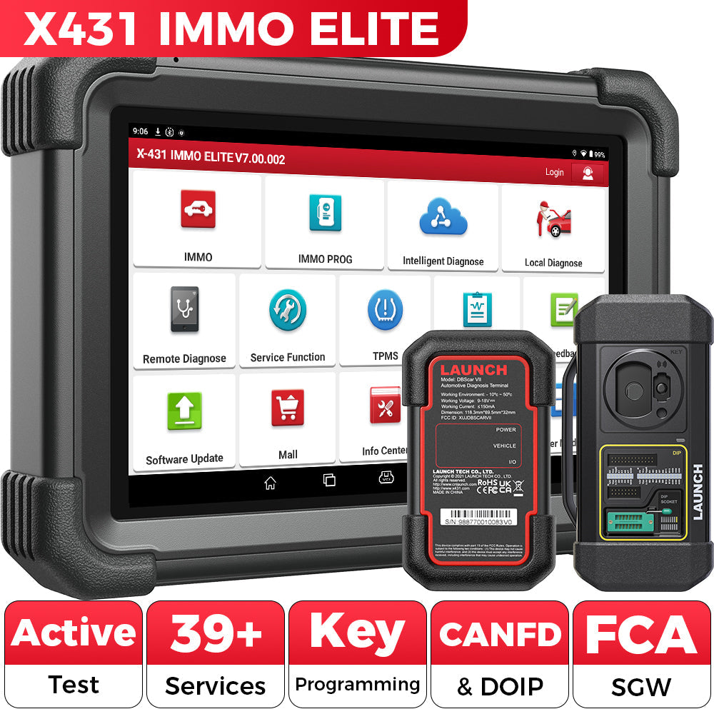 Launch X431 IMMO Elite Diagnostic Tool