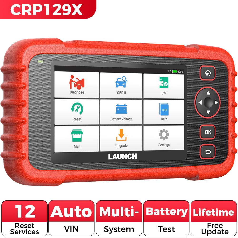 Launch Creader CRP129X OBD2 Tool Lifetime Free Update