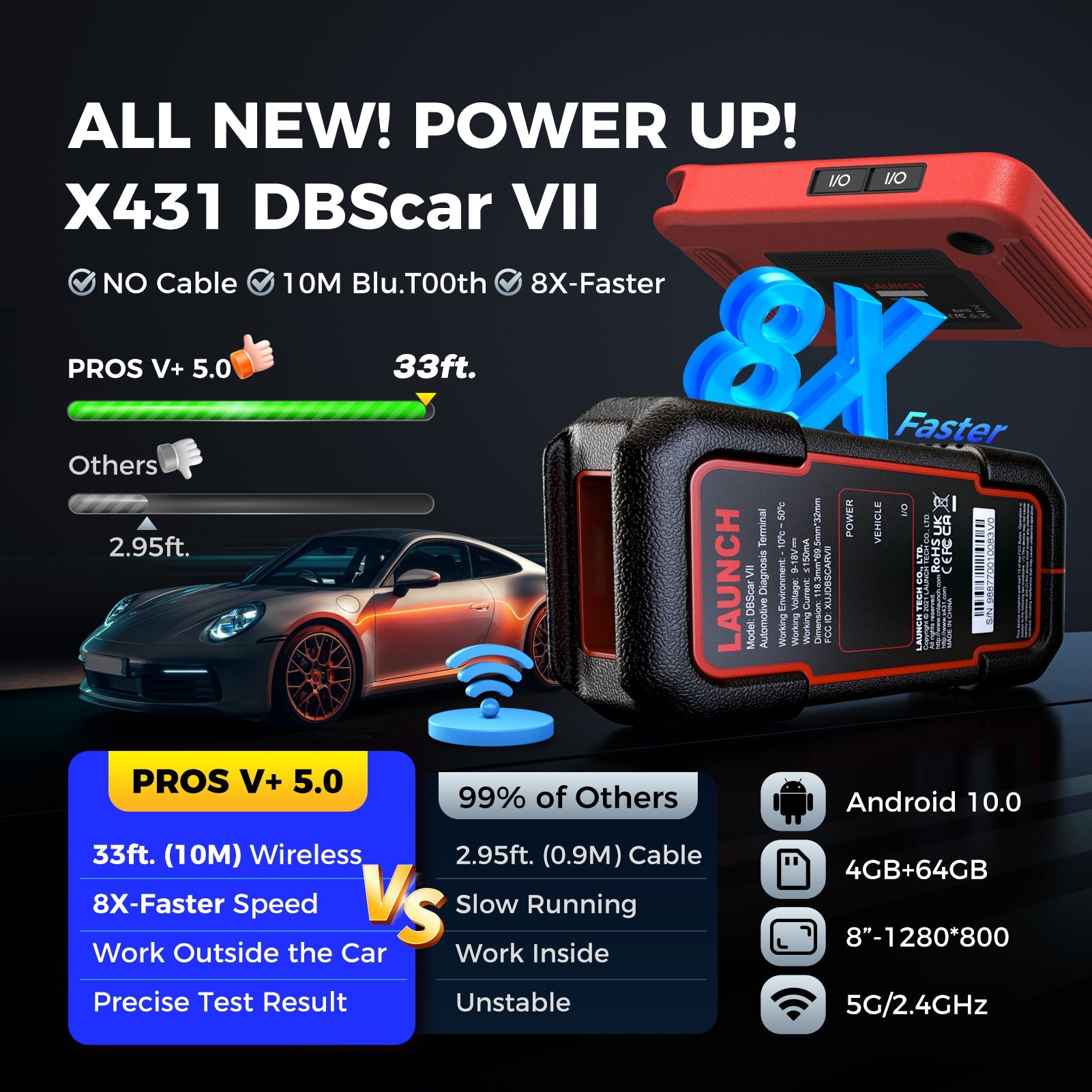 LAUNCH X431 PROS V5.0 Diagnostic Tool