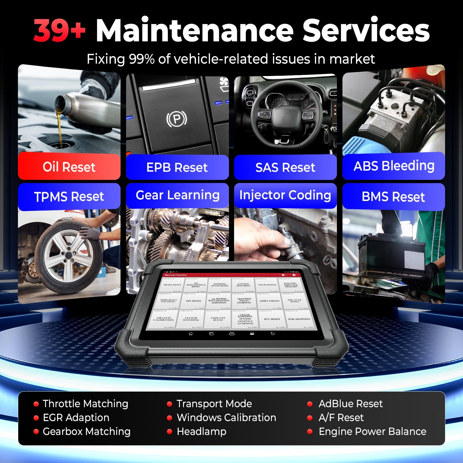 Launch X431 IMMO Plus Key Fob Programming Tool