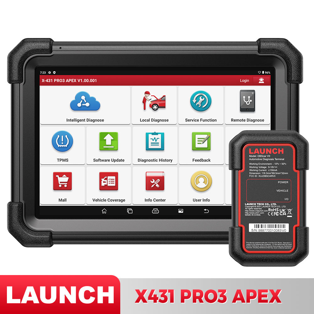 Launch X431 PRO3 APEX Bidirectional Scan Tool Main image