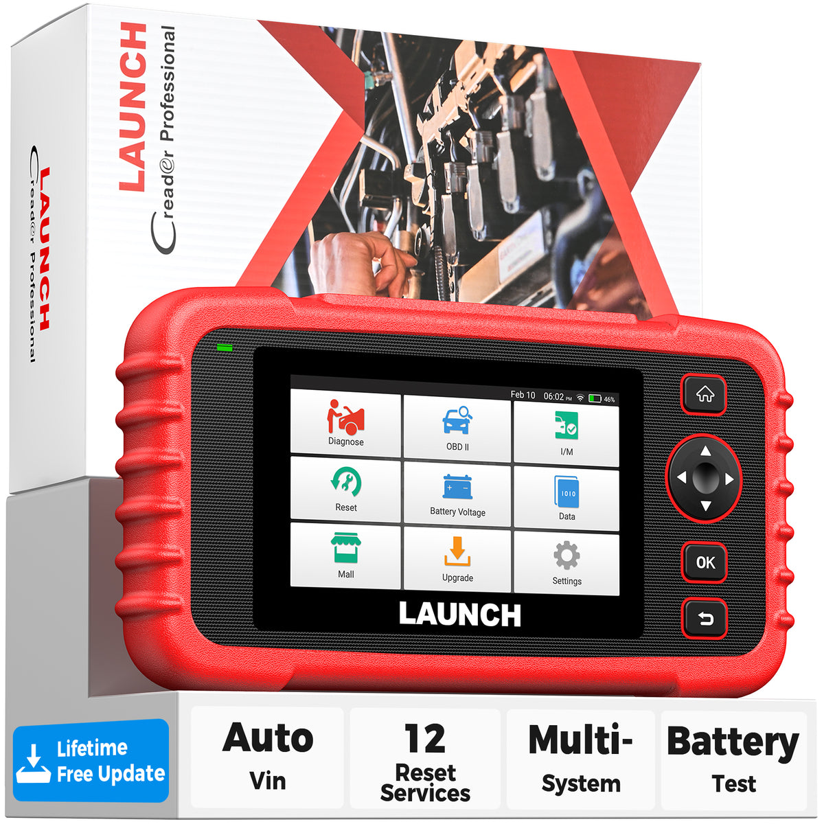 Launch CRP129X V3.0 OBD2 Scanner