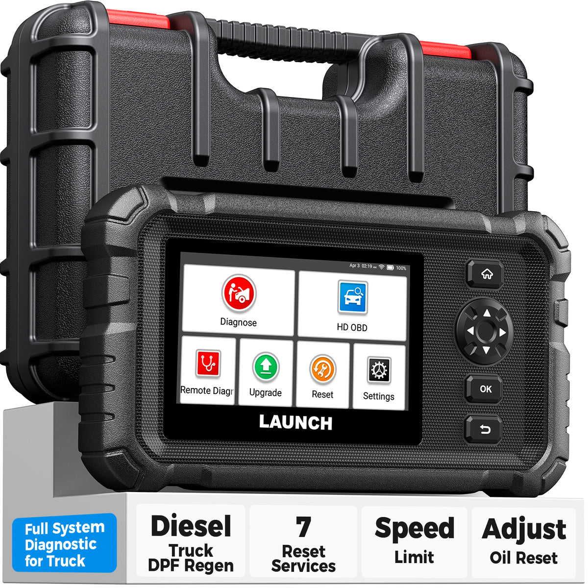 Launch CRP129 HD Heavy Duty Truck Scanner Main image