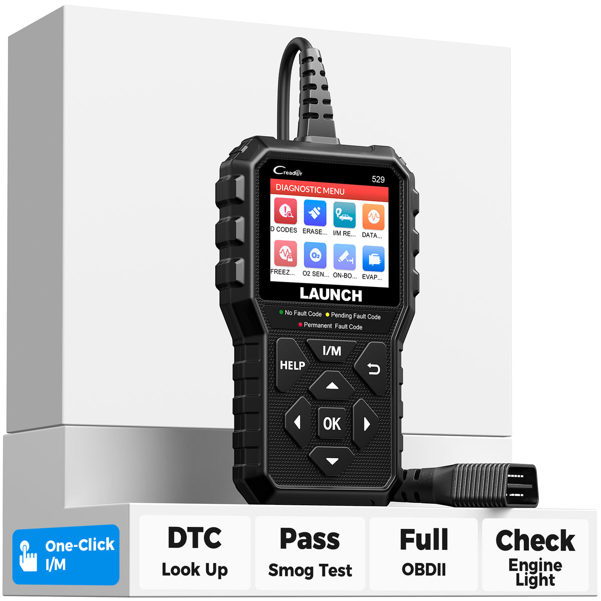 Launch CR529 Code Reader Main image