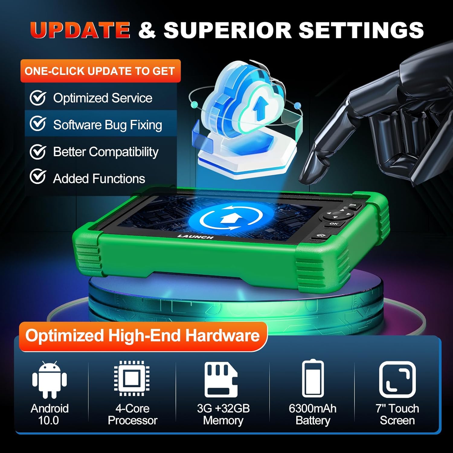 Launch CRP919 EV Electric Vehicle Scanner OBD2 Diagnostic Tool Secondary image