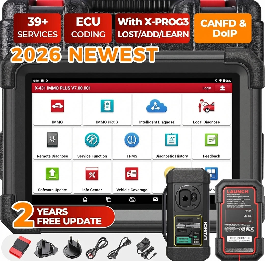 Launch X431 IMMO Plus Key Fob Programming Tool