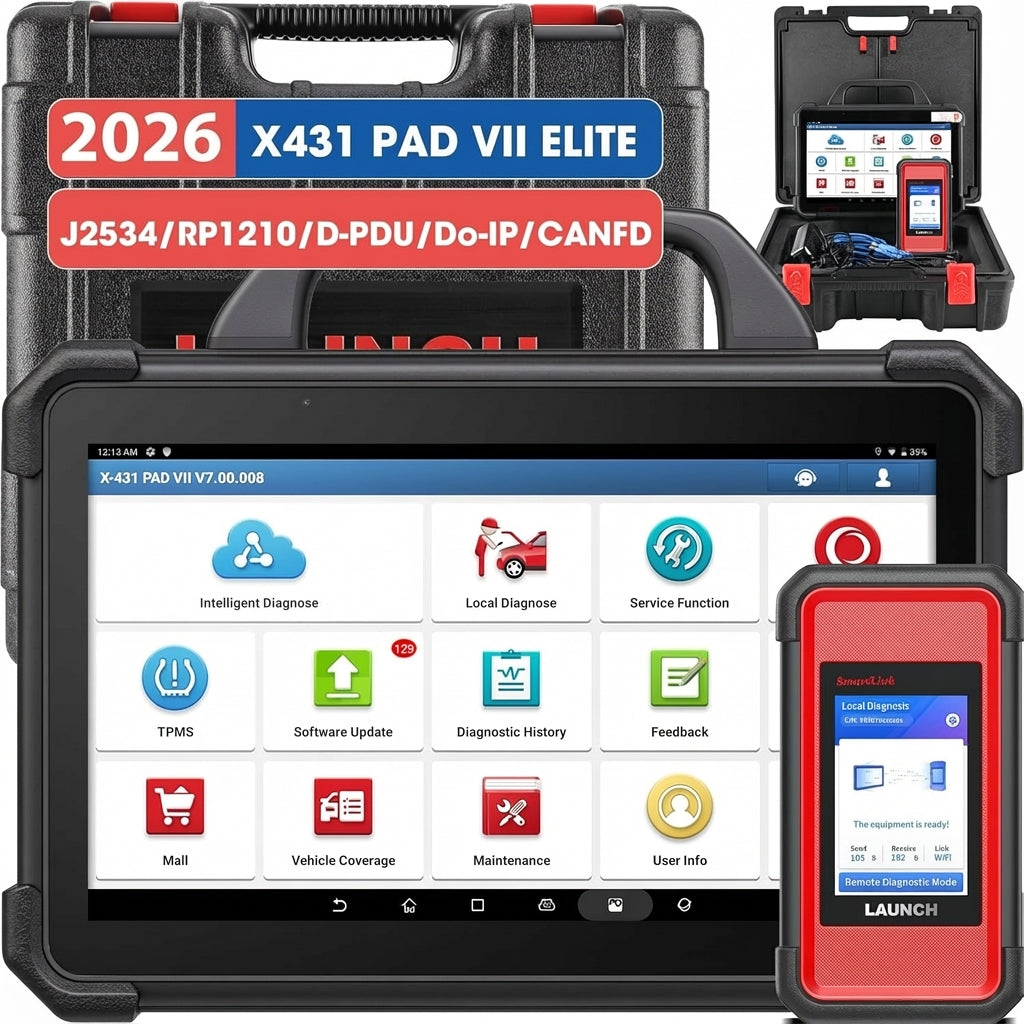 Launch X431 PAD VII  Pad7 Elite Diagnostic Tool 2 Years Free Update