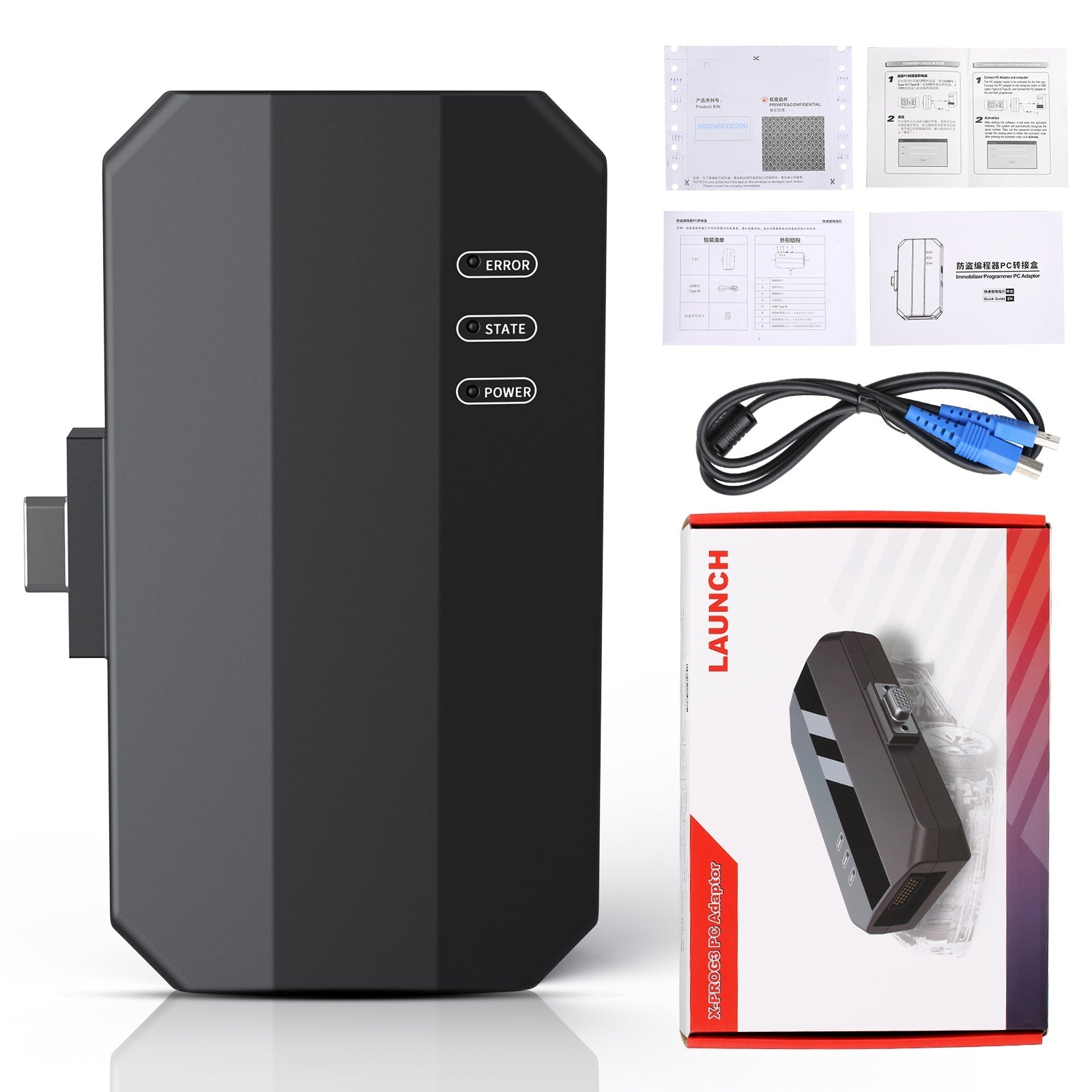 Launch X-PROG3 GIII PC Adapter X431 IMMO Programmer Main image