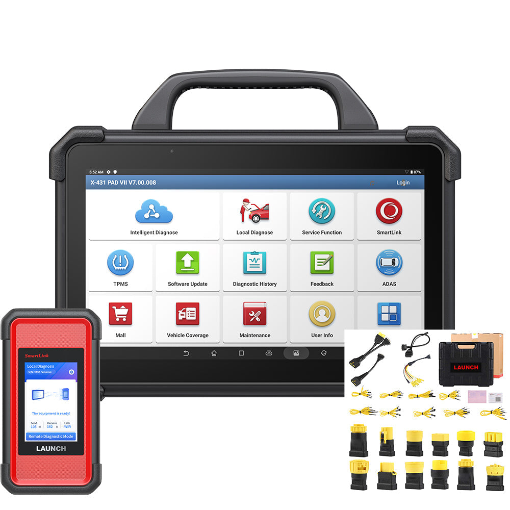 Launch X431 PAD VII  Pad7 Elite Diagnostic Tool 2 Years Free Update